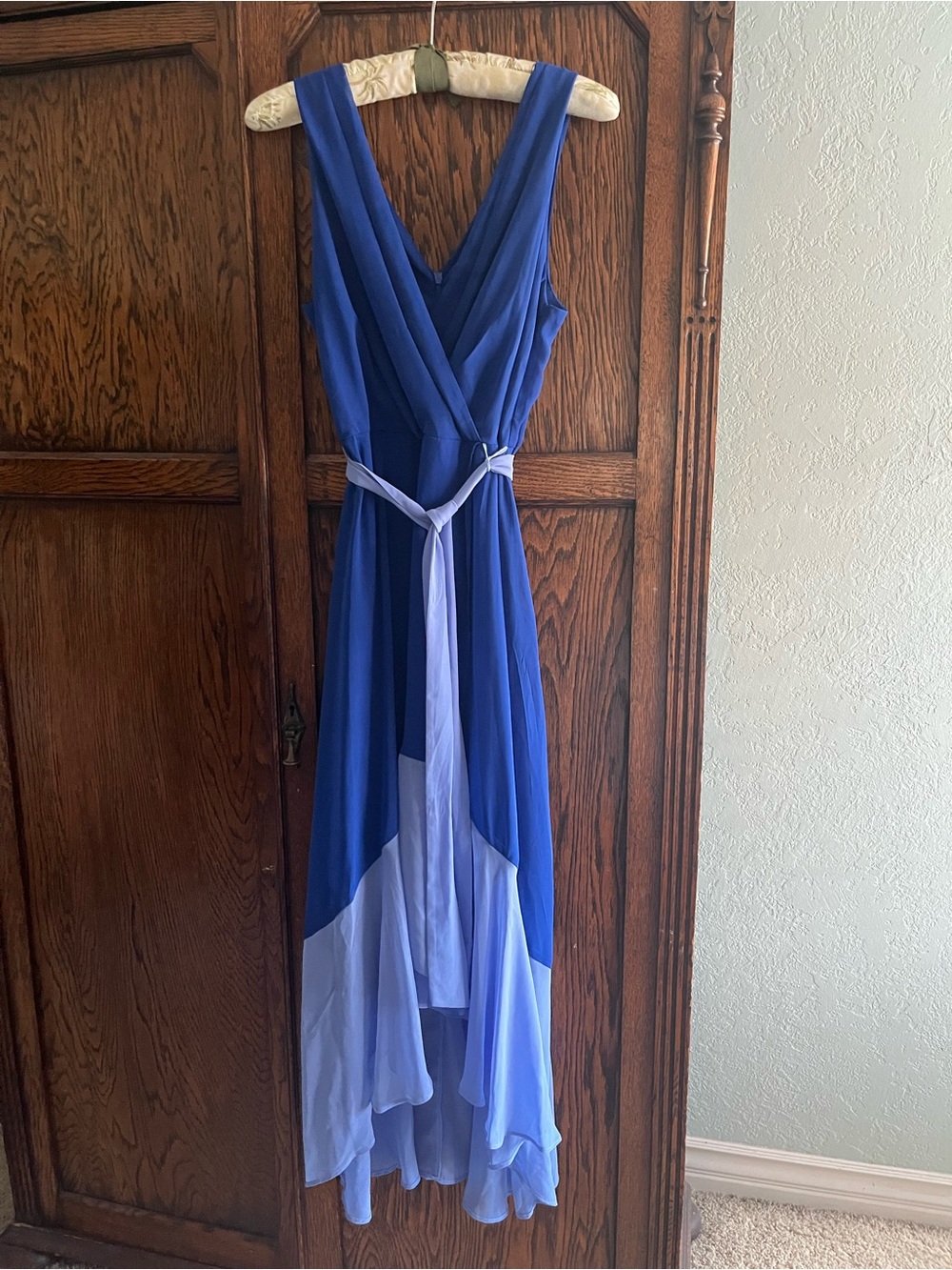Kate and Lily Blue High-Low Dress size 6